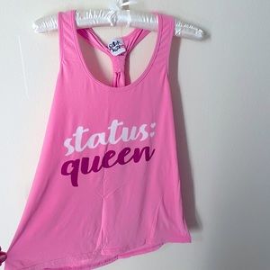 BABY PINK Y2K GRAPHIC TANK